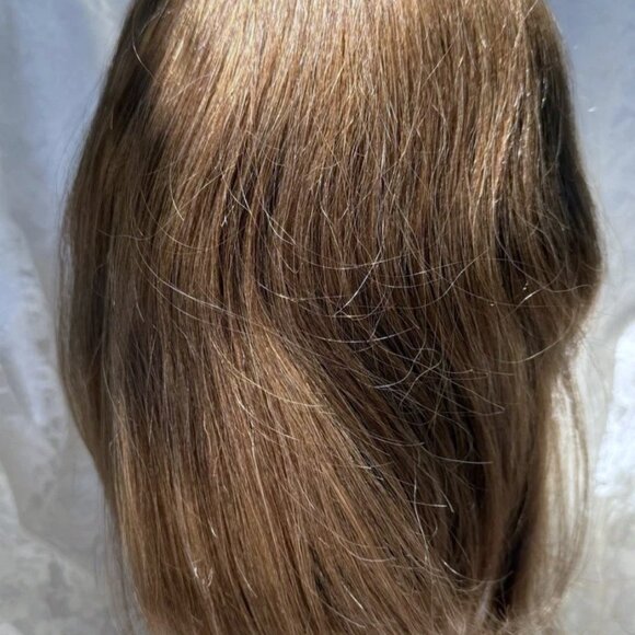 Vintage 100% Human Hair Fall from the 1970's -#35 Lght Brown  NEW with tags - Picture 5 of 12